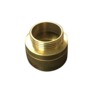 Round Brass Adapter